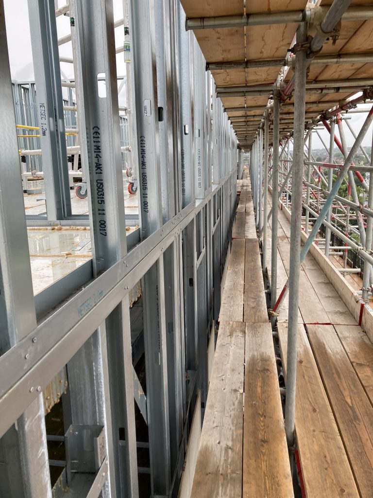 SFS metal systems installation