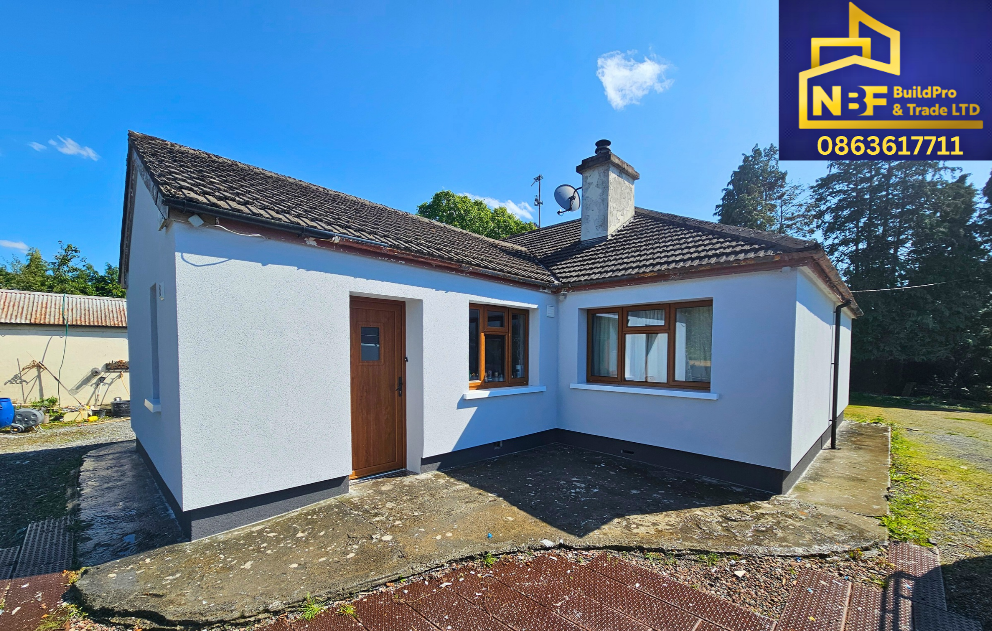 External wall insulation detail