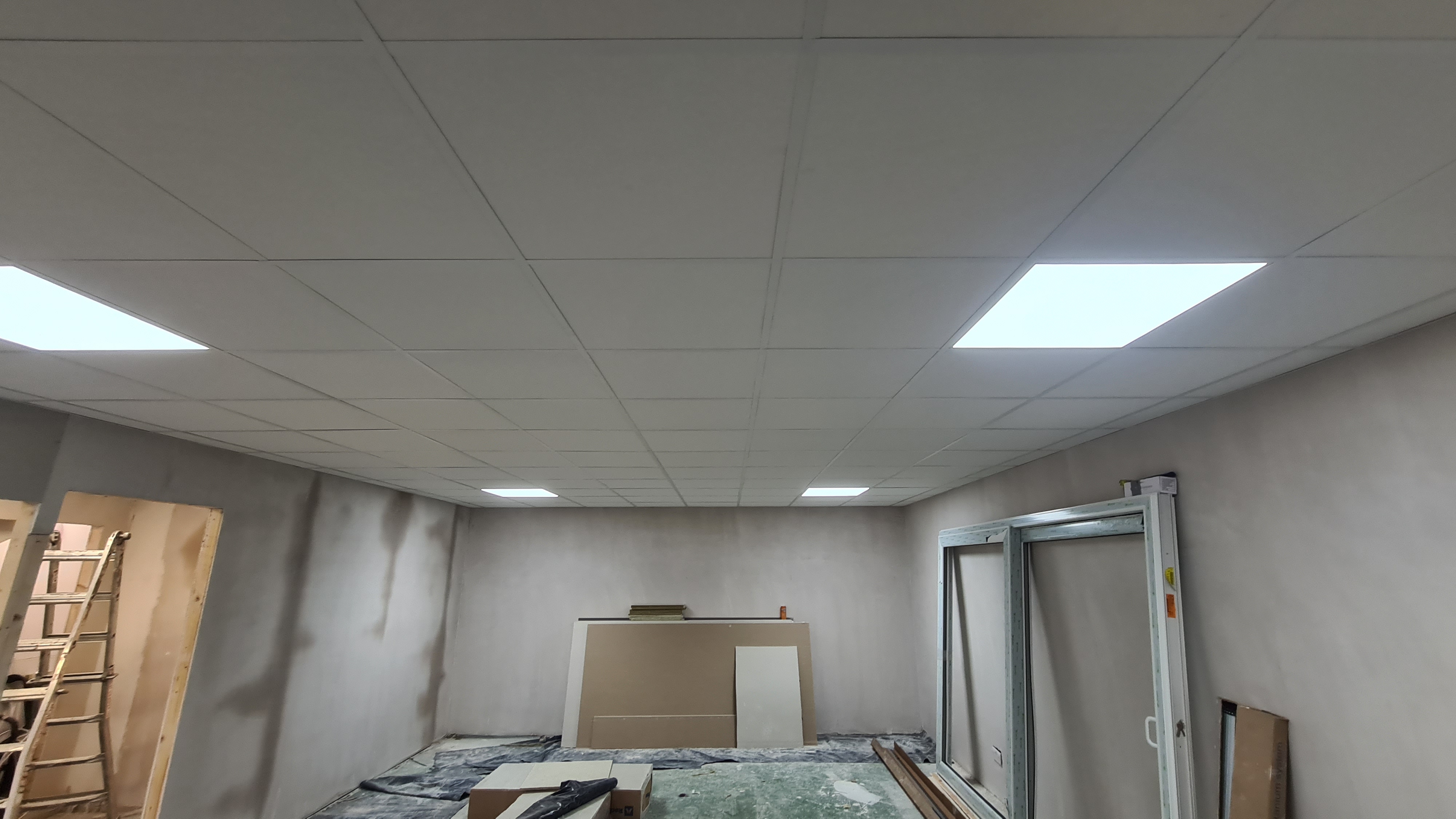 MF & grid ceiling details